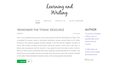 Desktop Screenshot of learningandwriting.com